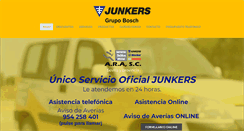 Desktop Screenshot of junkers-sevilla.com