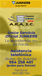 Mobile Screenshot of junkers-sevilla.com